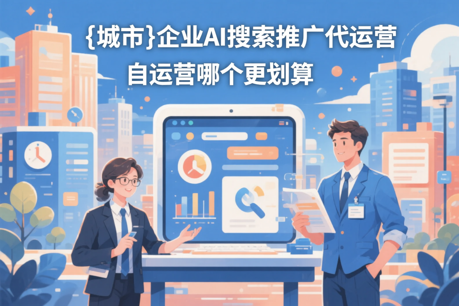 六盘水企业AI搜索推广代运营和自运营哪个更划算