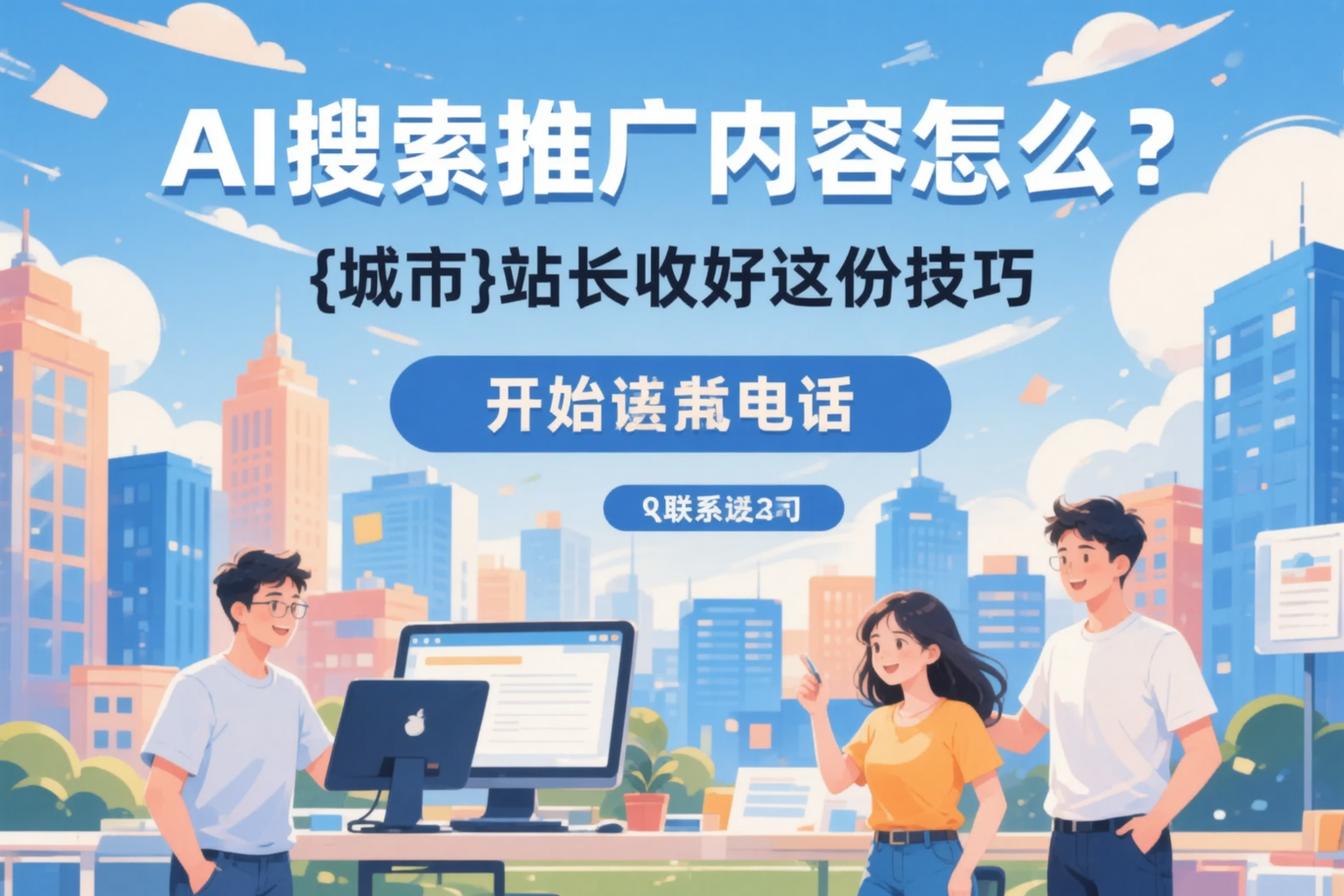 AI搜索推广内容怎么写？六盘水站长收好这份技巧