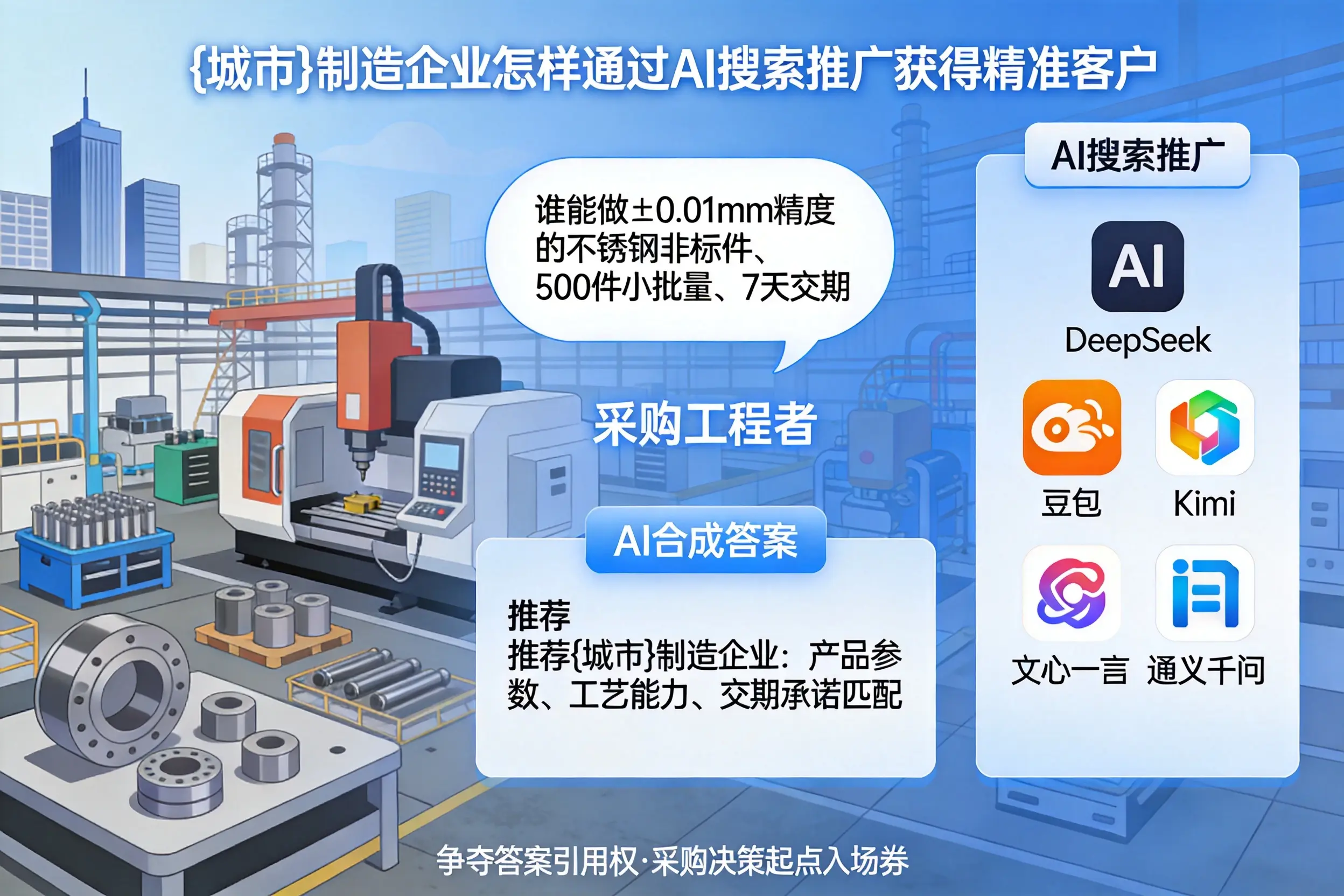 六盘水制造企业怎样通过AI搜索推广获得精准客户