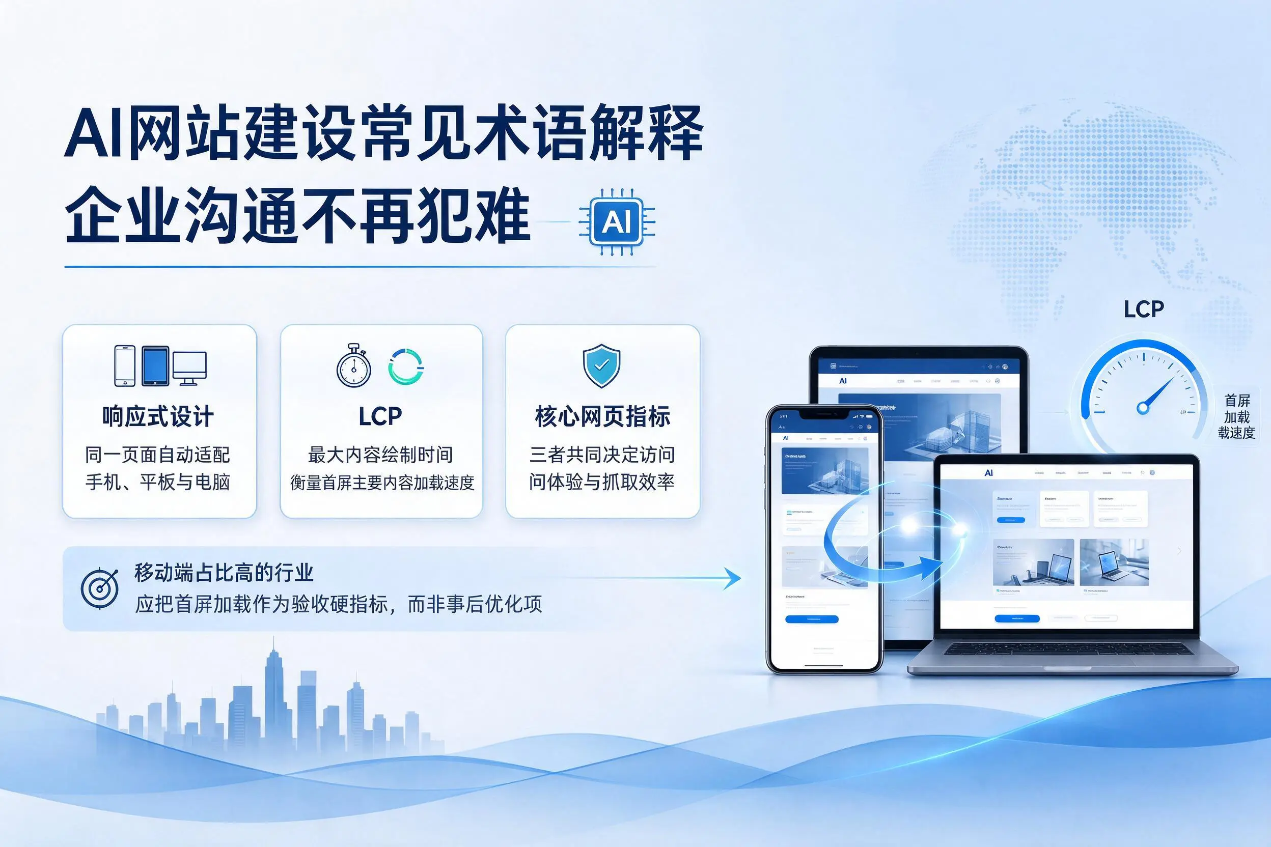 AI网站建设常见术语解释,六盘水企业沟通不再犯难