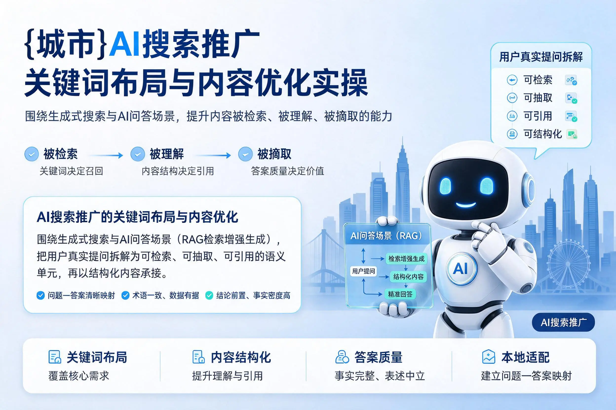 六盘水AI搜索推广关键词布局与内容优化实操